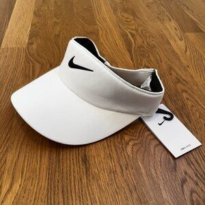 NWT, Nike Women's Adjustable Visor, White